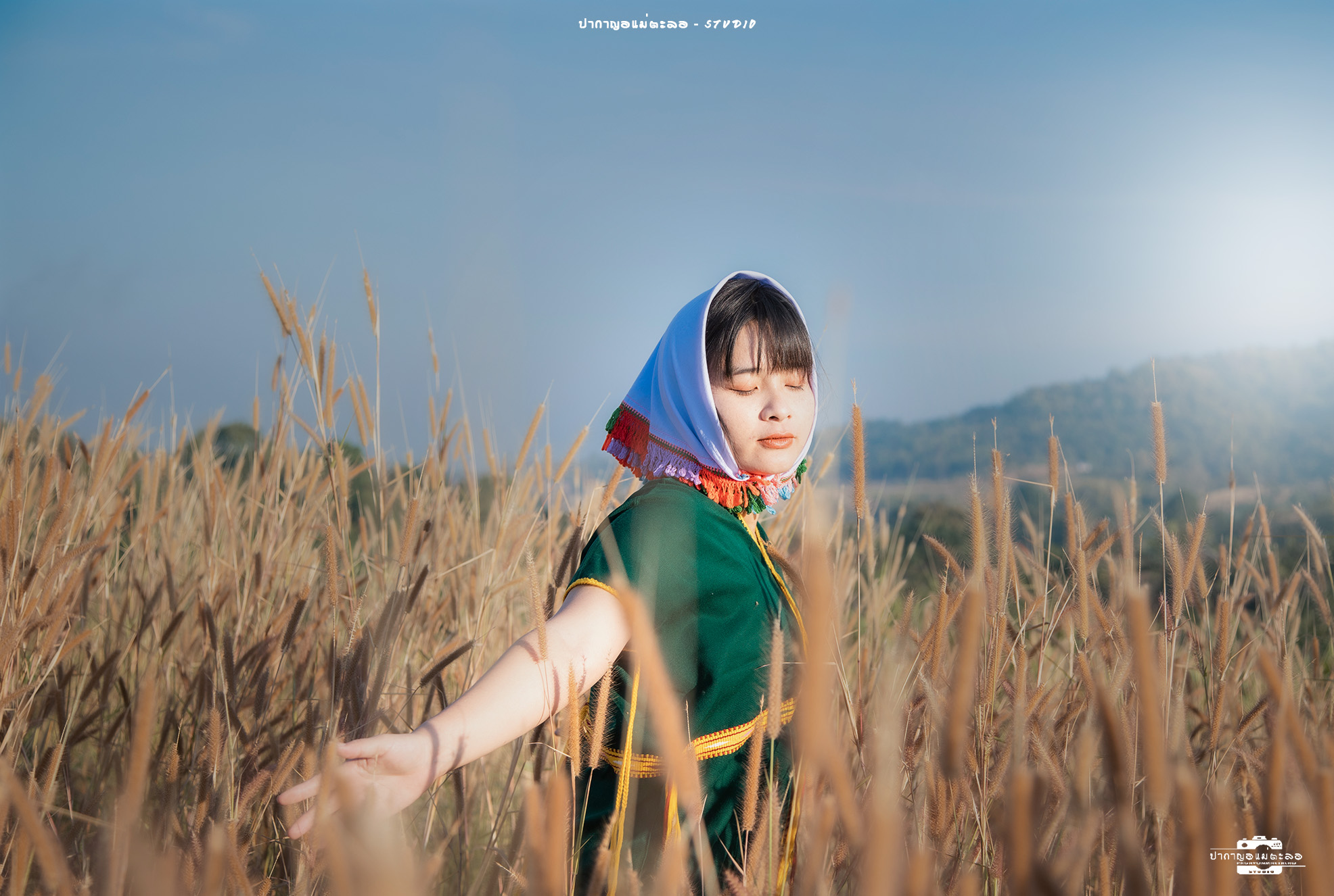สาวกะเหรี่ยงน่ารักมาก /  ภาพจากเพจ ปากาญอสตูดิโอ