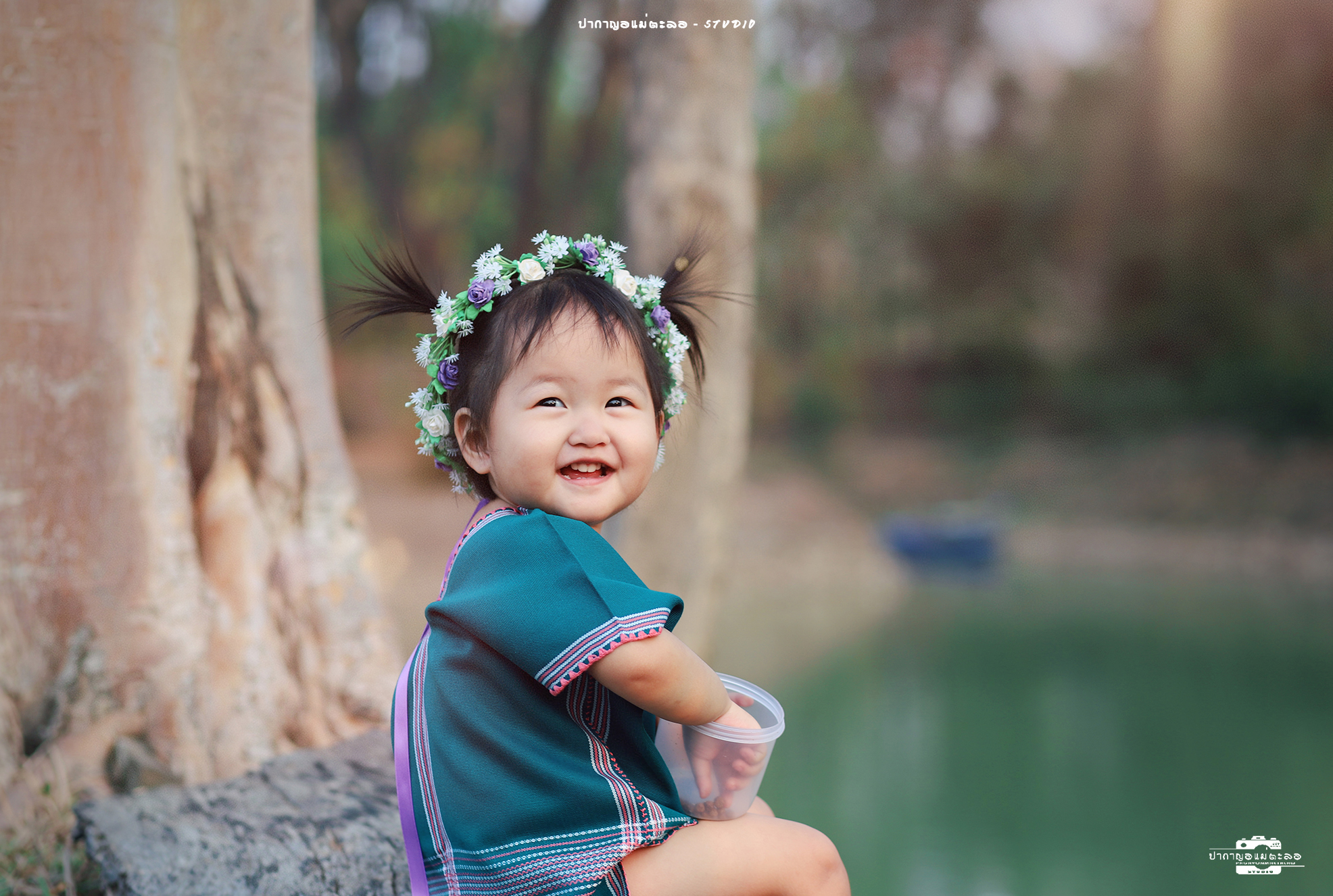 สาวกะเหรี่ยงน่ารักมาก /  ภาพจากเพจ ปากาญอสตูดิโอ